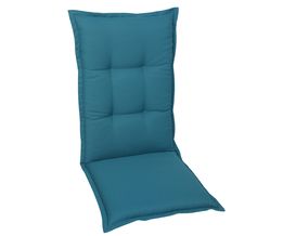 Sesselpolster hoch, Outdoor, blau