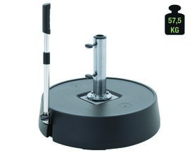 Rollsockel "Dortmund" mit Zugstange