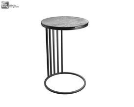 Interliving Beistelltisch 6220, Zementgrau, Schwarz