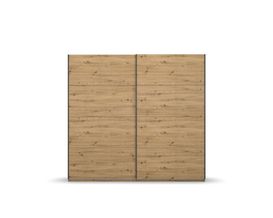 Schwebetürenschrank "Rottweil", ca. 226x210 cm