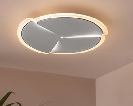 LED-Deckenleuchte "Trapani", 3-Stufen dimmbar via Wandschalter