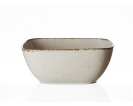Schale eckig 22 cm "Casa" creme