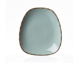 Teller "Casa", oval, ca. 22,5x20 cm