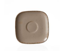 Untertasse "Casa" grau