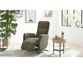 Interliving Fernsehsessel 4530, grün, mit Sternfuß