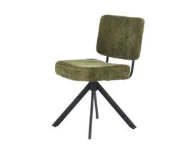 Stuhl "Plauen", drehbar, grün