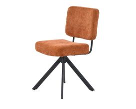 Stuhl "Plauen", drehbar, orange