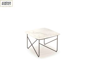 SCHÖNER WOHNEN Couchtisch "Solo", Marmoroptik, ca. 65x42x65 cm