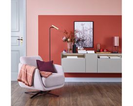 SCHÖNER WOHNEN Sessel, leger, "Dream", rosa