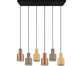 Trendhopper Pendelleuchte "Adinda", 6-flammig