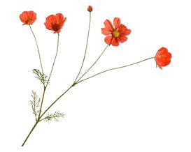 Trendhopper Kunstzweig, dunkelorange, ca. 92 cm