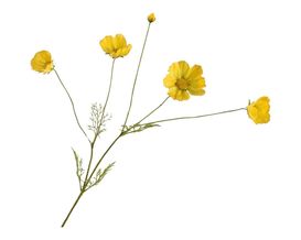 Trendhopper Kunstzweig, gelb, ca. 92 cm