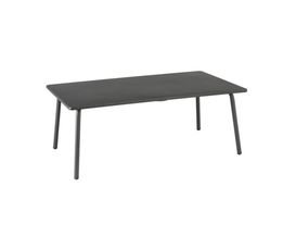 Loungetisch "Vence", rechteckig, Stahl Titane