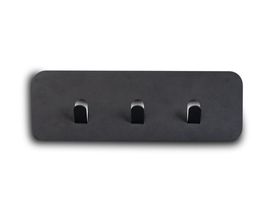 Garderobenleiste "Meinerzhagen 1", 3 Haken, Metall anthrazit