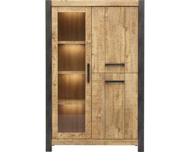 Trendhopper Kombischrank "Cape", Mangoholz, 3 Türen