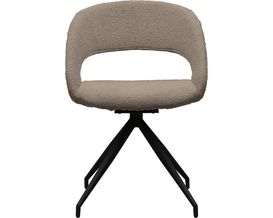 Trendhopper Stuhl "Yuna", drehbar, grau