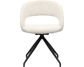 Trendhopper Stuhl "Yuna", drehbar, weiß