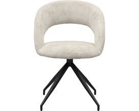 Trendhopper Stuhl "Yuna", drehbar, Weiß