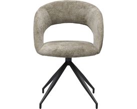 Trendhopper Stuhl "Yuna", drehbar, taupe