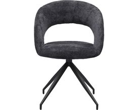 Trendhopper Stuhl "Yuna", drehbar, anthrazit