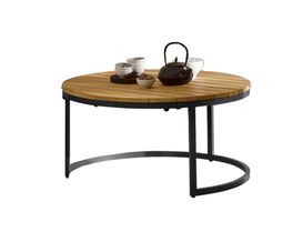 Loungetisch "Serra" mit Teakholz-Tischplatte