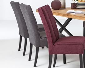 Polsterstuhl "Maciano" anthrazit