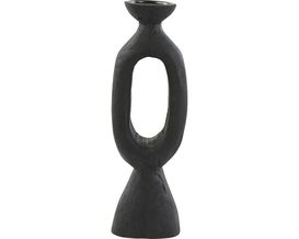 Trendhopper Kerzenständer "Django", Holz matt braun