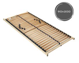 Bettrahmen Lattenrost "Berti" 90x200 cm -unverstellbar-