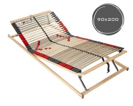 Bettrahmen Lattenrost "Birgit" 90x200 cm -verstellbar-