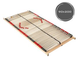 Bettrahmen Lattenrost "Birte" 90x200 cm -unverstellbar-