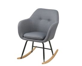 Schaukelstuhl "Azone" dunkelgrau