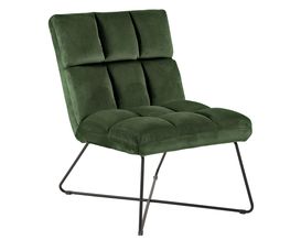 Loungestuhl "Atlanta" Samtoptik, grün