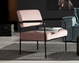 Loungestuhl "Alaska" rose