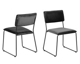 Esszimmerstuhl "Andrea" dunkelgrau