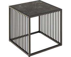 Beistelltisch "Ascheffel", Marmorprint