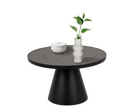 Couchtisch "Aalborg", Keramik schwarz