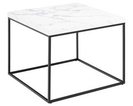 Couchtisch "Amalia", weiß, ca. 60x60 cm