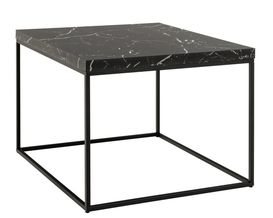 Couchtisch "Amalia", schwarz, ca. 60x60cm