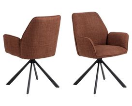 Armlehnstuhl "Anchorage", braun, drehbar