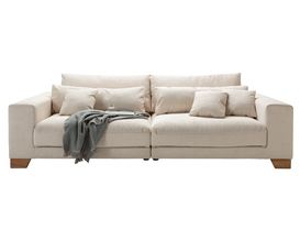 Bigsofa "Irkutsk" Cordbezug beige, ca. 286 cm