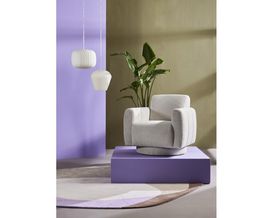 Trendhopper Sessel "Coredo", cremefarben