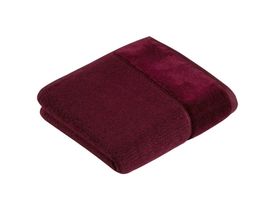 Handtuch "Pure", ca. 60x110 cm, berry