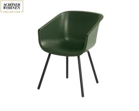 SCHÖNER WOHNEN Schalenstuhl "Texel", ergonomisch, olivgrün
