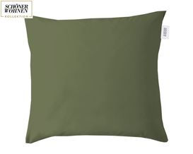 SCHÖNER WOHNEN Kissen "Fiona" grün