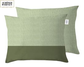 SCHÖNER WOHNEN Wendekissen "Jola" grün, outdoor, wetterfest