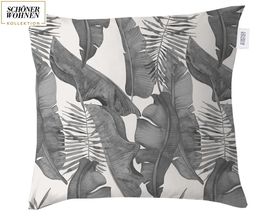 SCHÖNER WOHNEN Kissen "Lian" dunkelgrau