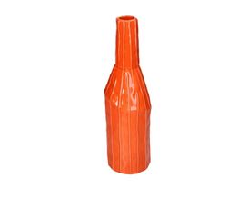 Trendhopper Vase, Steinware, orange, ca. 34 cm