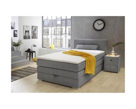 Boxspringbett "Jana" inkl. Bettkasten, Topper und Kissen