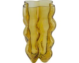 Trendhopper Glasvase "Amber", ca. 31 cm hoch