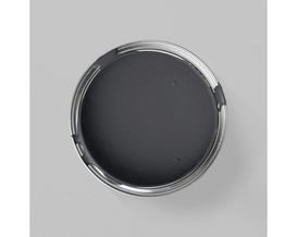 MissPompadour Wandfarbe "Die Wertvolle", Schwarz mit Schiefer / 2,5 L